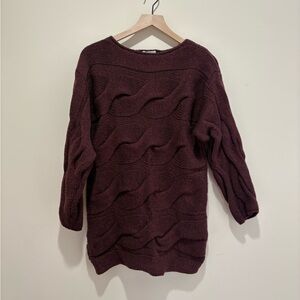 Peregrine 100%Wool Cable Knit Sweater